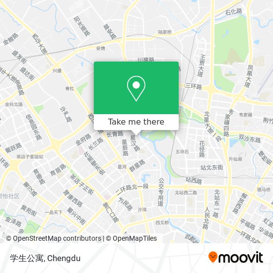 学生公寓 map