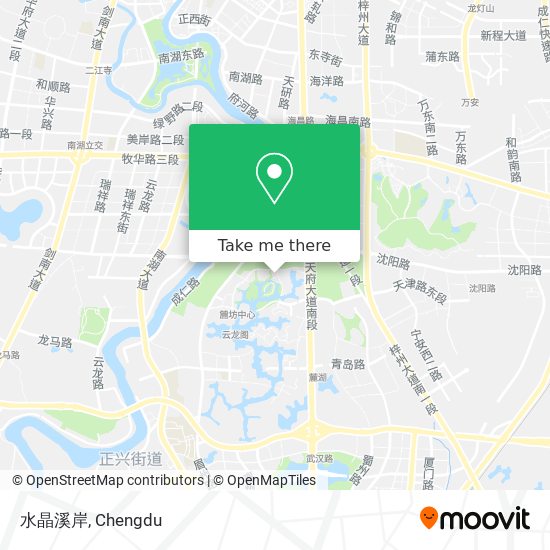 水晶溪岸 map