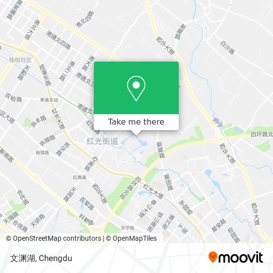 文渊湖 map