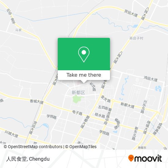 人民食堂 map