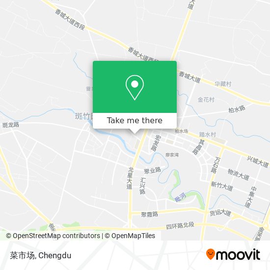菜市场 map