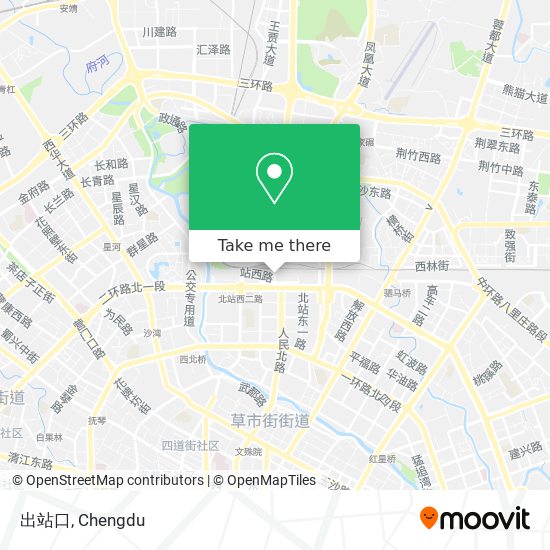 出站口 map