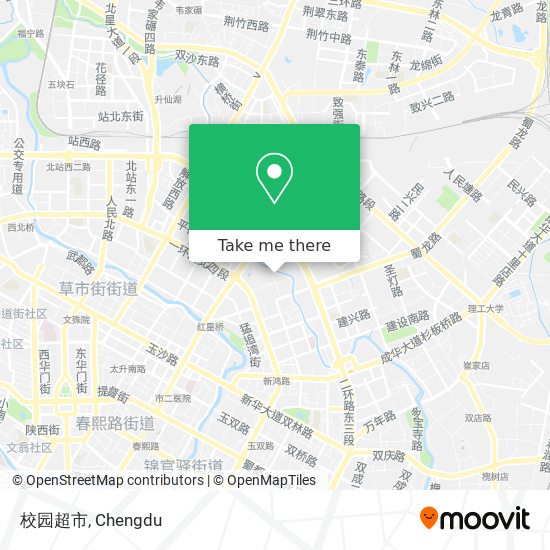校园超市 map