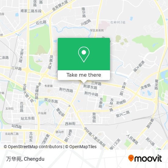万华苑 map