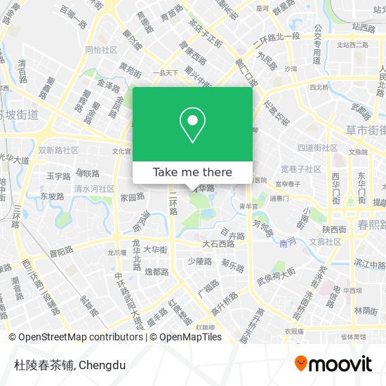 杜陵春茶铺 map