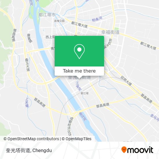 奎光塔街道 map