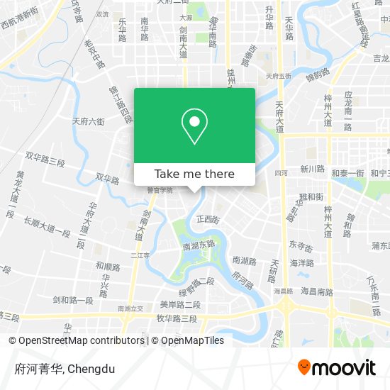 府河菁华 map