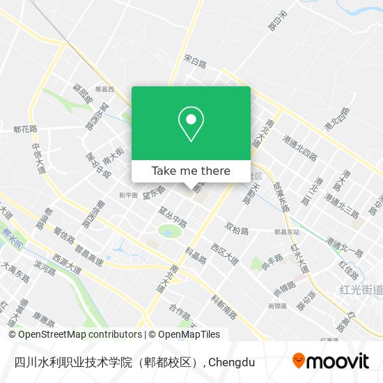 四川水利职业技术学院（郫都校区） map
