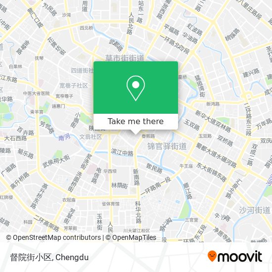 督院街小区 map