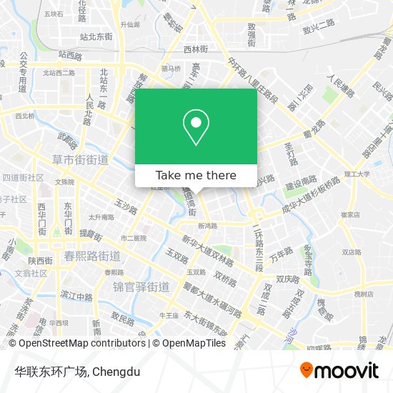 华联东环广场 map