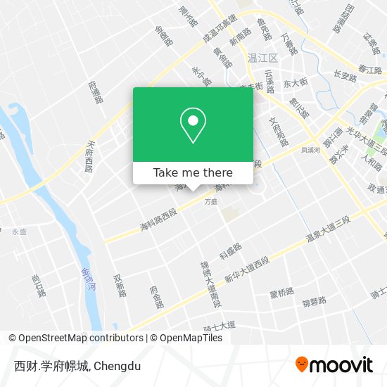 西财.学府幜城 map