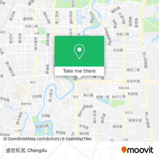 盛世民居 map