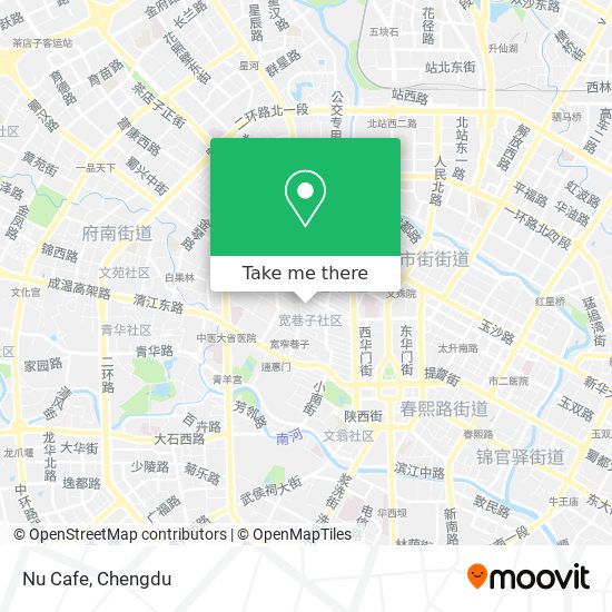 Nu Cafe map