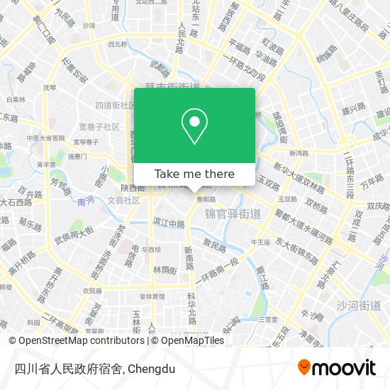 四川省人民政府宿舍 map