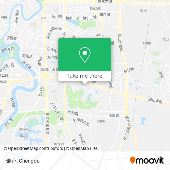 银芭 map
