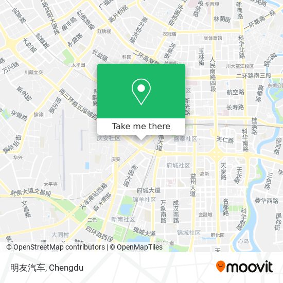 明友汽车 map