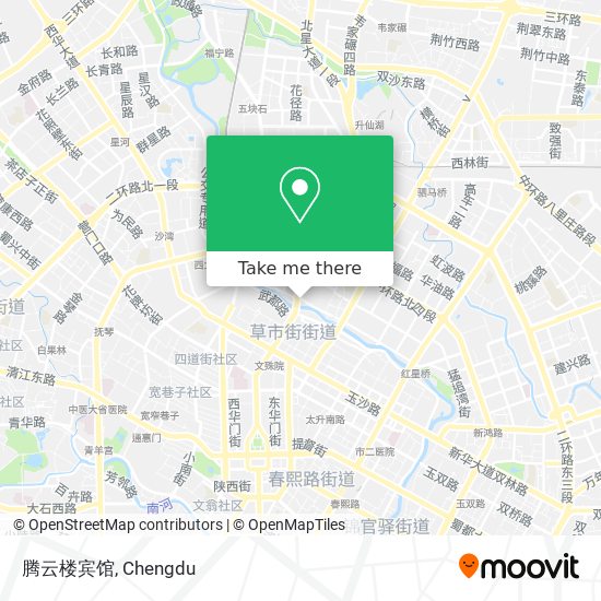 腾云楼宾馆 map