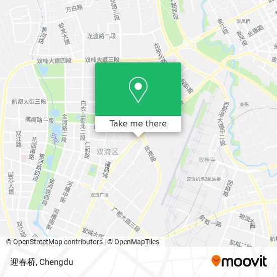 迎春桥 map