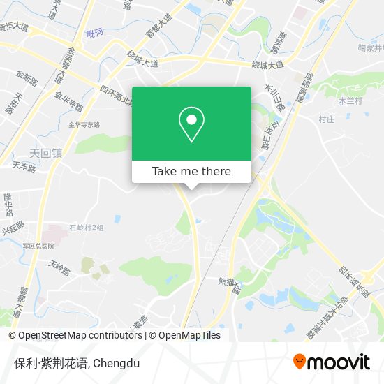 保利·紫荆花语 map