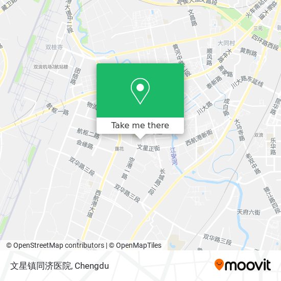 文星镇同济医院 map