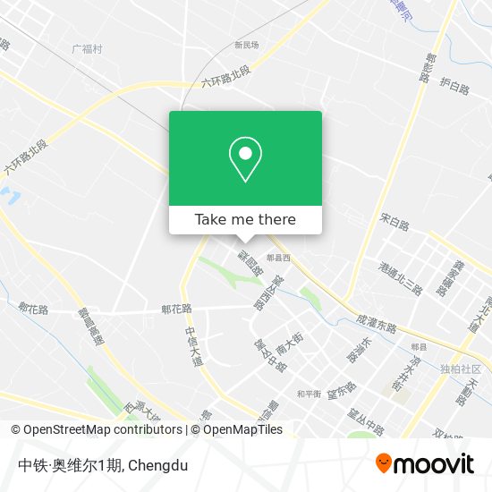 中铁·奥维尔1期 map