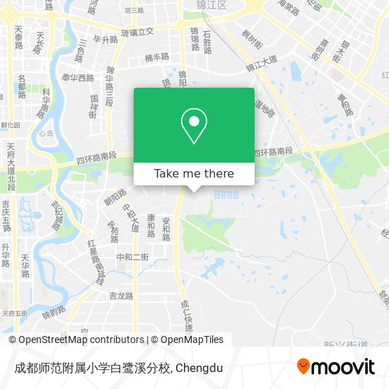 成都师范附属小学白鹭溪分校 map