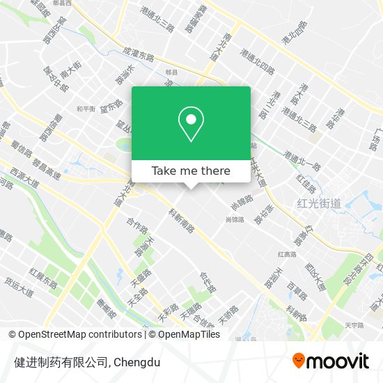 健进制药有限公司 map