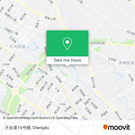 天佑斋16号楼 map