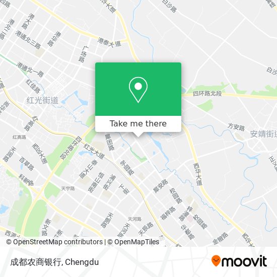 成都农商银行 map