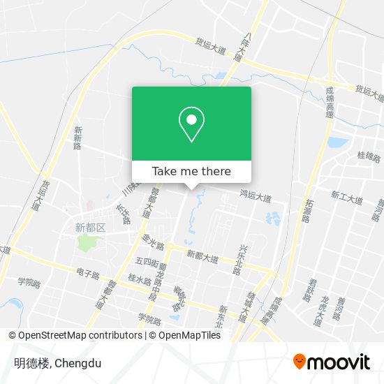 明德楼 map