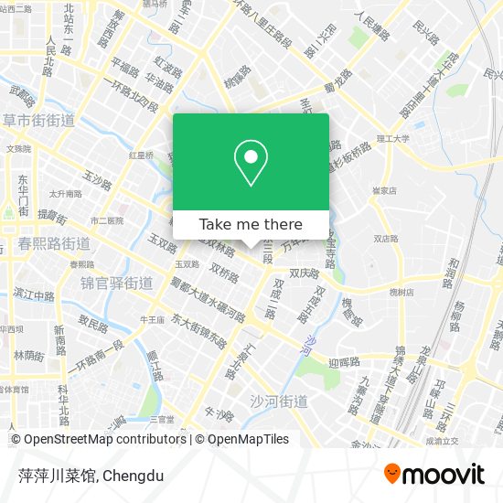 萍萍川菜馆 map