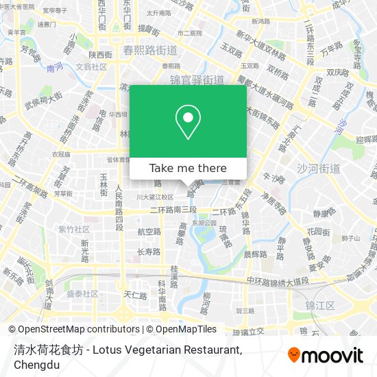 清水荷花食坊 - Lotus Vegetarian Restaurant map