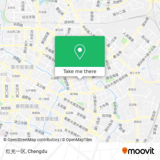 红光一区 map