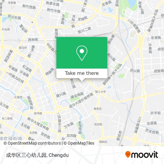 成华区三心幼儿园 map