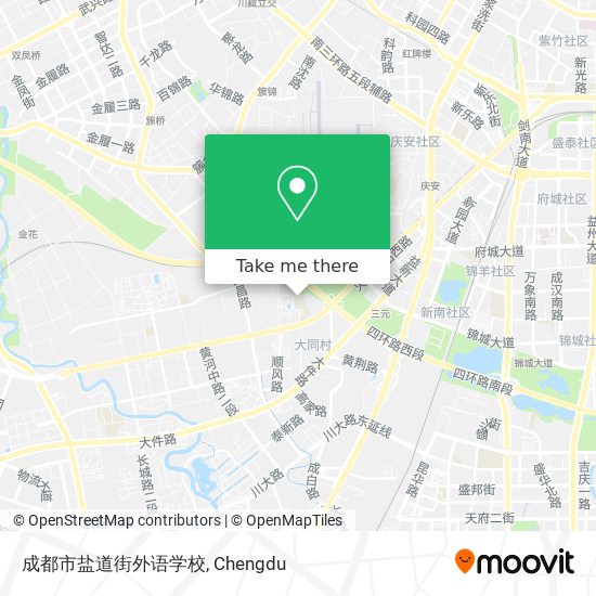 成都市盐道街外语学校 map