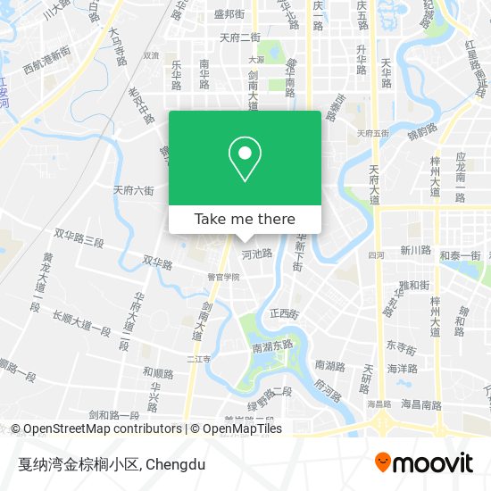 戛纳湾金棕榈小区 map