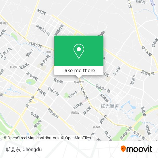 郫县东 map