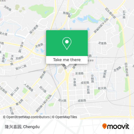 隆兴嘉园 map