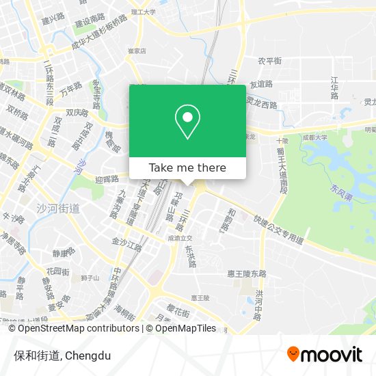 保和街道 map
