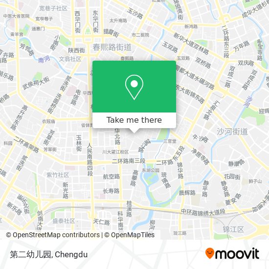 第二幼儿园 map