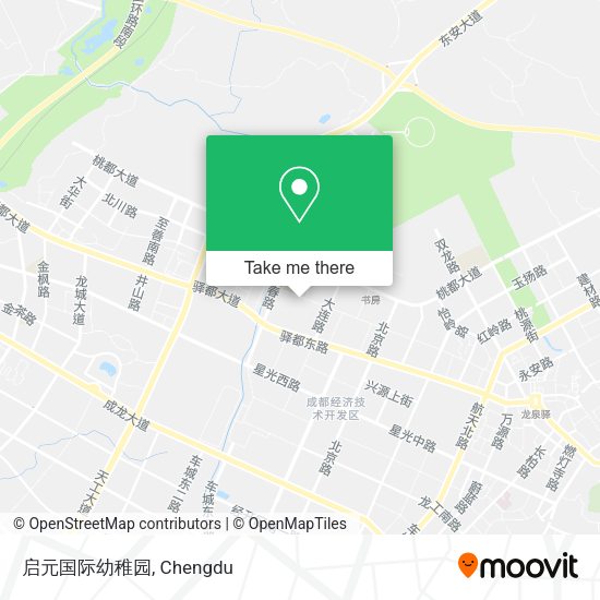 启元国际幼稚园 map