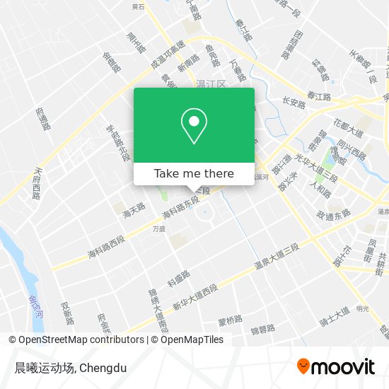 晨曦运动场 map