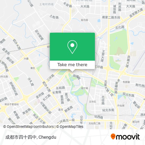 成都市四十四中 map