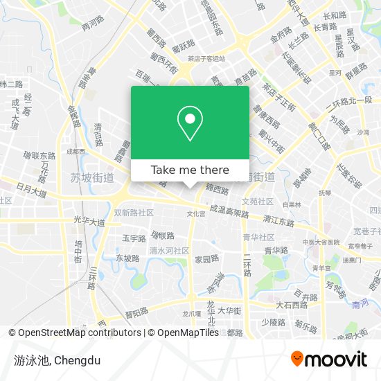 游泳池 map