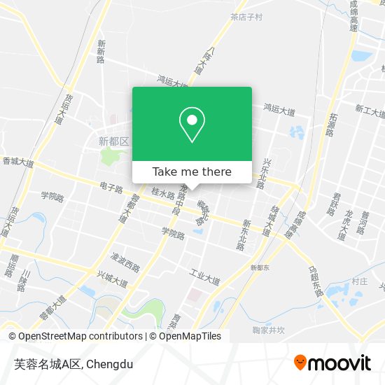 芙蓉名城A区 map