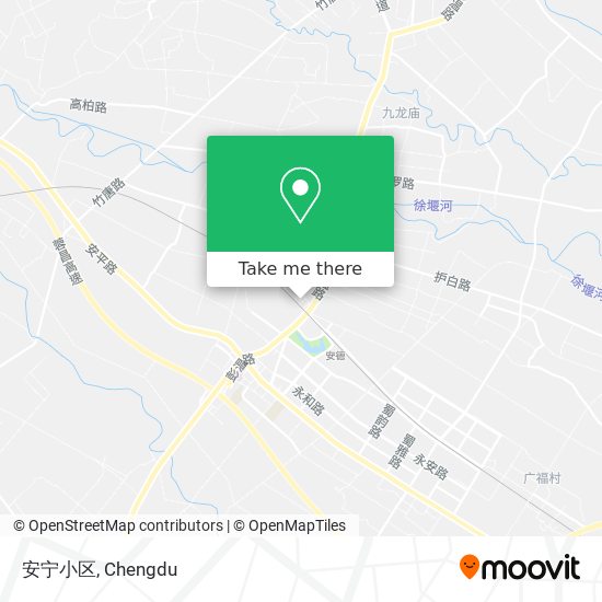 安宁小区 map