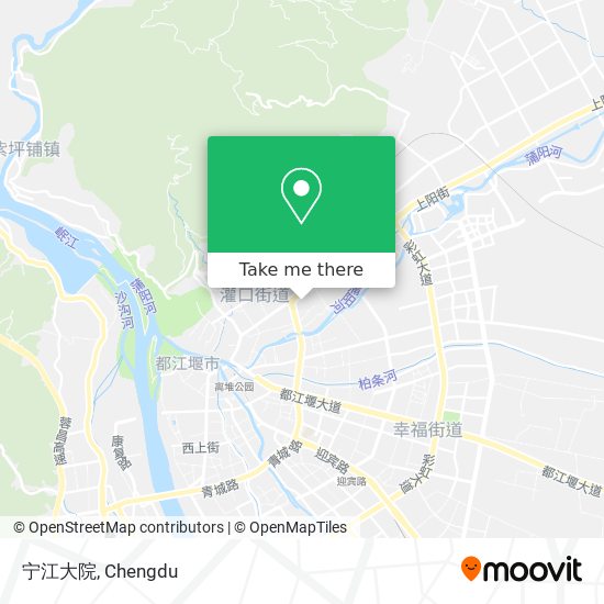 宁江大院 map