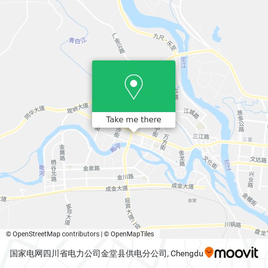 国家电网四川省电力公司金堂县供电分公司 map