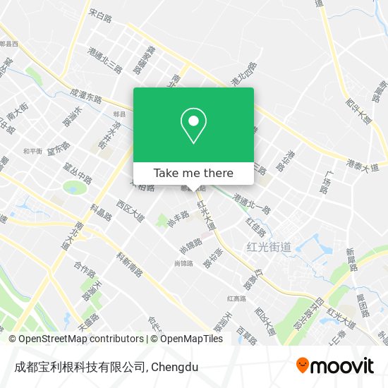 成都宝利根科技有限公司 map