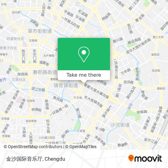 金沙国际音乐厅 map